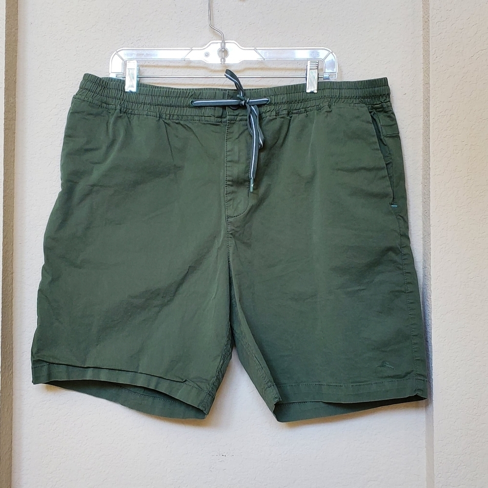 Tommy Bahama Men's Olive Color Shorts. Size Xxl